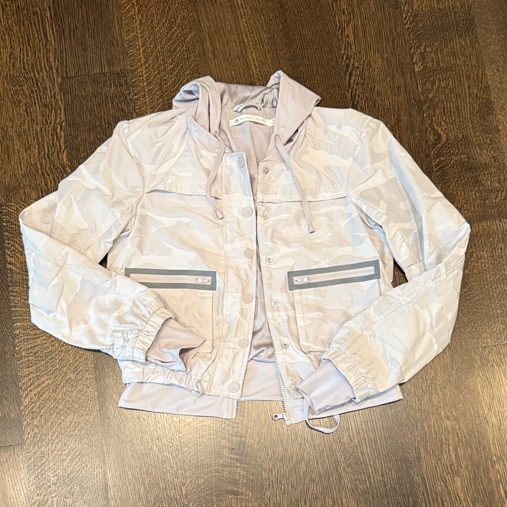 Women's Blanc Noir Light Gray Jacket